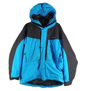 PRECISION MOUNTAINEERING Men Ski Jacket Size MEDIUM Two Tone Full Zip W/ Pockets